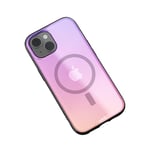 Mous Coque pour iPhone 15 Plus Compatible avec MagSafe Transparente - Clarity 2.0 - Iridescent - Protection iPhone 15 Plus Case - Case Design Clair et Fin Anti-Rayures - Antichoc