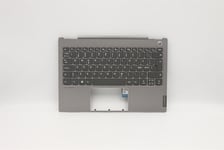 Lenovo ThinkBook 13s-IWL Keyboard Palmrest Top Cover Nordic Grey 5CB0U43260