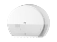 Dispenser Toiletpapir Tork T2 Jumbo Mini Plast Hvid,1 Stk/Krt