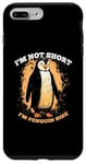 Coque pour iPhone 7 Plus/8 Plus conception drôle de taille de pingouin pour les petites