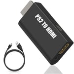 PS2 HDMI-ljud- och videokonverteradapter PS2 till HDMI-konverteradapter med 3,5 mm