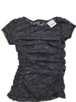 Free People Intimately Keep It Simple Lace Top Black Size XS UK 6-8 