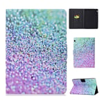 Huawei MediaPad T3 10 patterned leather case - Glitter Particles