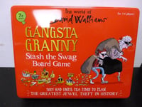 GANGSTA GRANNY Stash the Swag Board Game WORLD OF DAVID WALLIAMS new 2018