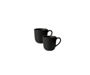 RAW Titanium Black - coffee mug 20 cl - 2 pcs (14804)