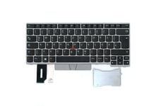 Lenovo ThinkPad T480s L380 L390 E480 E490 Keyboard German Silver 01YN392