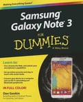 For Dummies Dan Gookin Samsung Galaxy Note 3 for