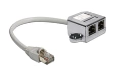 Delock RJ45 Port Doubler - Ethernet 100Base-TX splitter - 15 cm