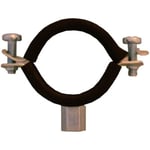 ReTherm Kruge Gummiklädd rörklammer Pro Clamp med 2 skruvar M8/M10 83 mm - 90mm