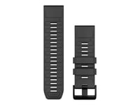 Garmin Quickfit 26 - Klockräm För Sportklocka - Silikon - Grafit