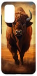 Coque pour Galaxy S20 Bison, buffle, animal sauvage