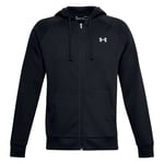 Men's Under Armour Pullover Hoody Sweatshirt Hood Grey/Black/Navy