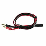 3.5mm Female to Dual Male Headphone Mic Audio Y Splitter Extension Cable 1m
