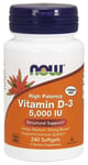 NOW Vitamin D-3 5000 IU 240 kapslar