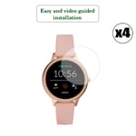 Screen Protector For Fossil Gen 5E Smartwatch 42mm x4 TPU FILM Hydrogel COVER
