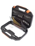Black + Decker Drill And Screwdriver 70 Piece Kit Set A7184 In a Carry Case