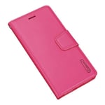 Hanman Plånboksfodral för Samsung Galaxy S7 Rosa
