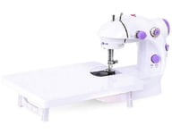 YOUZHI Sewing machine-Electric Overlock Sewing Machine Small Household Sewing Tool Portable Sewing Quick Sewing Machine Automatic small tailoring machine