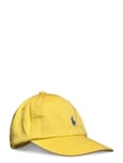 Cotton Twill Ball Cap Accessories Headwear Caps Yellow Ralph Lauren Kids