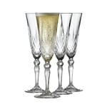 Lyngby Glas Champagne Melodia 16cl 4 st