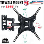  Swivel TV Wall Bracket Mount For 32 40 42 50 52 55 Inch 3D LCD LED Plasma UK