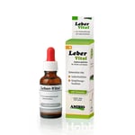 Abernier lisäravinne koirille ja kissoille maksan toiminnan tukemiseksi Leber-Vital, 30 ml.