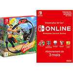 Ring Fit Adventure pour Nintendo Switch & Switch Online - Abonnement 3 Mois | Code de téléchargement (Switch)