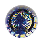 Caithness Glass U11042 Crystal Blue Party Poppers Party Paperweight, Blue
