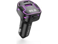Xo Xo Fm Transmitter + Charger Bcc12 Bt Mp3, Black