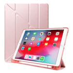 iPad 10.2" (2021 / 2020 / 2019) / iPad Pro 10.5 / iPad Air (2019) Flexibelt Origami Fodral - Rose Gold