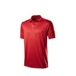 Wilson Staff Homme Polo de Golf, WILSON STAFF 2 TONE POLO, Polyester, Rouge, Taille L, WGA700734LG