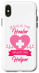 iPhone X/XS Christian Nurse Women’s Jesus The Healer Gospel Graphic RN Case