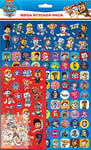 Paper Projects Paw Patrol Mega Sticker Pack | Three Types of Stickers (Around 150 Total) | Reusable on Non-Porous Surfaces,Blue / Red,29.7cm x 21cm