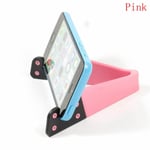 Phone Holder Tablet Foldable Pink