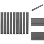 Staket - Living Staketbrädor reserv 9 st WPC 170 cm grå