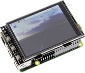 Raspberry Pi 3 B+ 1 Go 4 x 1,4 GHz avec écran Tactile, dissipateur Thermique, avec