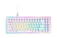 NZXT Function Elite - tangentbord TKL - QWERTZ - tysk - matt vit Inmatningsenhet