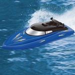 DAUERHAFT Waterproof High Speed RC Ship for Parent-Child Interaction with Unique Design(blue)