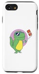 iPhone SE (2020) / 7 / 8 Dinosaur taking a selfie on a stick Case