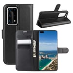 huawei Huawei P40 Pro Plus PU Wallet Case Black
