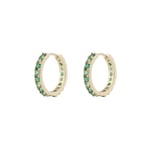 Snö Of Sweden Ellie Stone Ring Earring Gold/Mix Green
