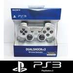 Official Genuine Sony PS3 Dual Shock 3 PlayStation Wireless Controller Silver