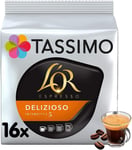 Tassimo L'OR Espresso Delizioso Coffee Pods X16 (Pack of 5, Total 80 Drinks)