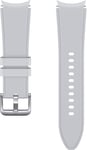 Official Samsung Galaxy Watch 4/5 Ridge Sport Band 20mm S/M Silver - New