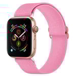 Apple Watch Series 9 41mm Armband i resår, Rosa