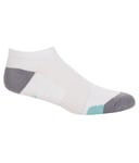 Adidas Comfort Low Cut White Trainer Socks UK 8 - 10 White Aqua R552-1