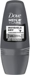 Dove Men+Care Invisible Dry Roll-On Deodorant, 50 ml (Pack of 3)