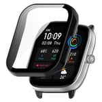 Amazfit GTS 4 Mini Heltäckande skal med inbyggt skärmskydd, Svart