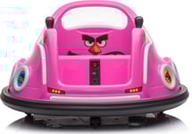 Elbil Angry Birds Bumper car, rosa