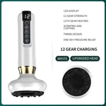 REMAKE Koppsats Gua Sha Massage Tryckavlastning Uppvärmning Tryckavlastning 12 lägen Smart Elektrisk Kopping Bärbar Laddningsbar Koppmassage...